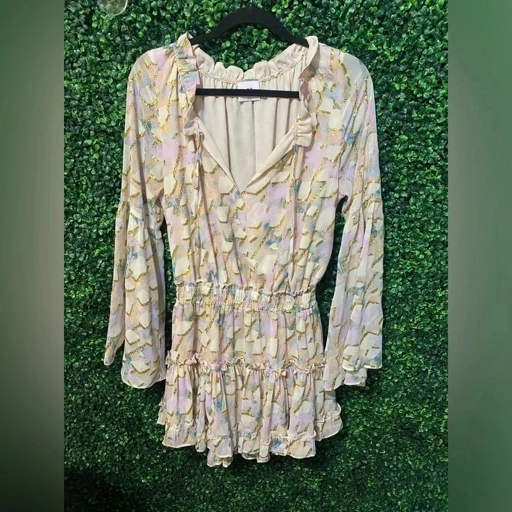 Buddy Love - Zozo Magical Elastic Waist Mini Dress - Size Small - Picture 4 of 12